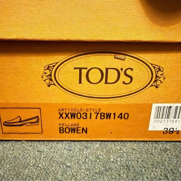 Women’s Tod’s Black Leather Loafers. - Picture 4 of 5